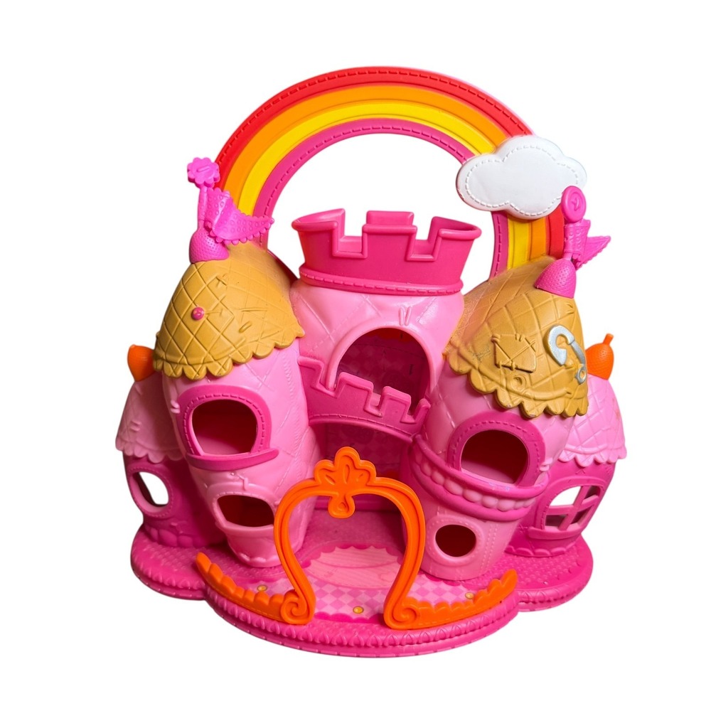 Lalaloopsy Sew Magical House Pink Rainbow Castle Playset 2013 Toy Dollhouse